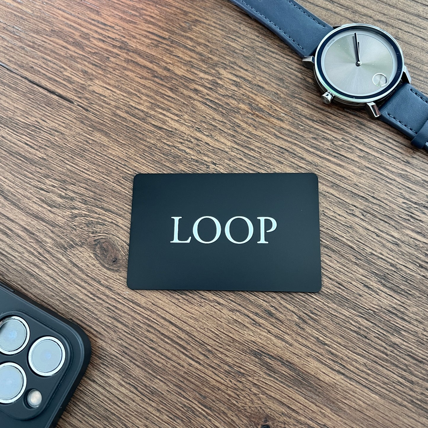 Loop Metal Business Card